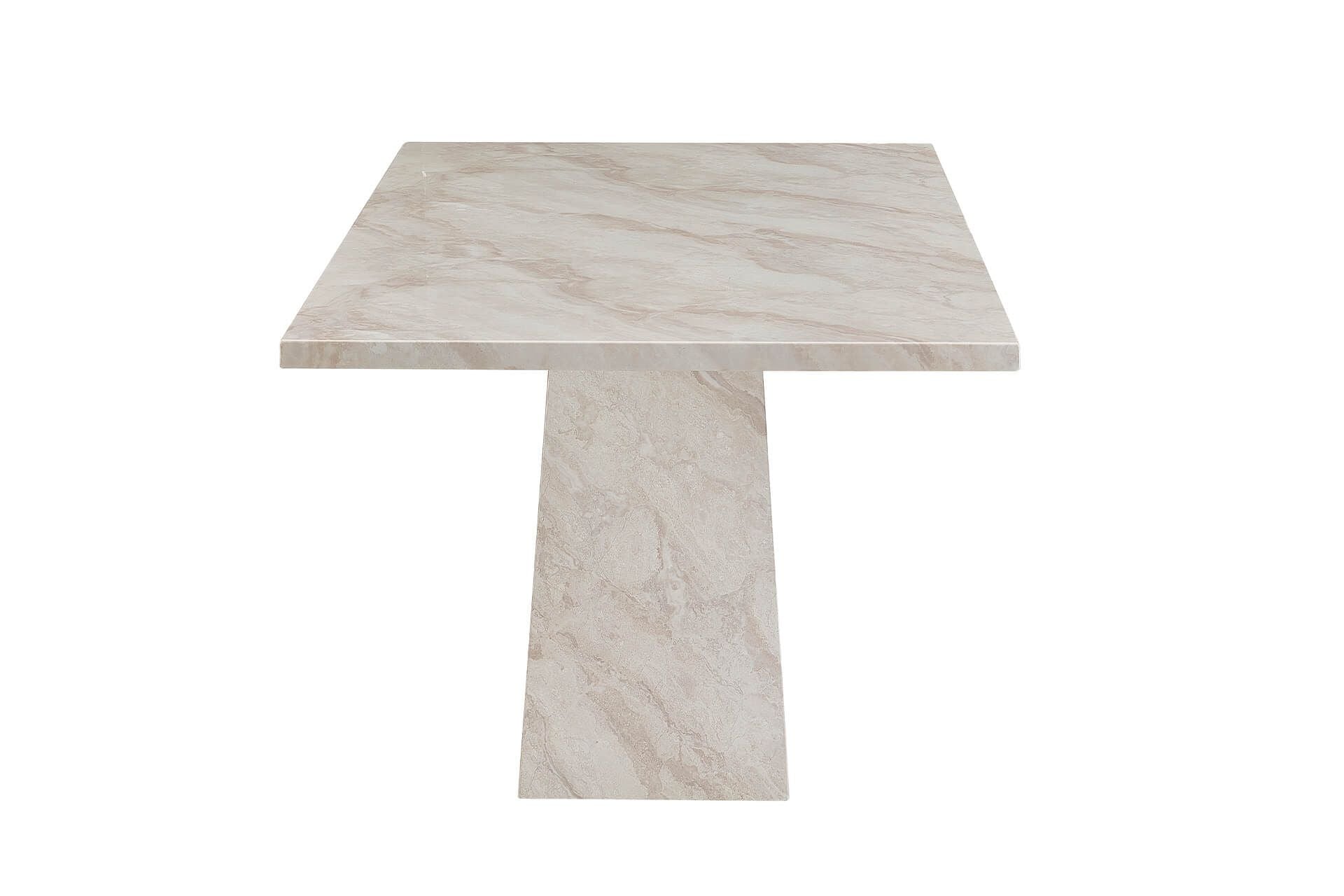 Oakwood Apollo 2.0m Marble Dining  Table Set