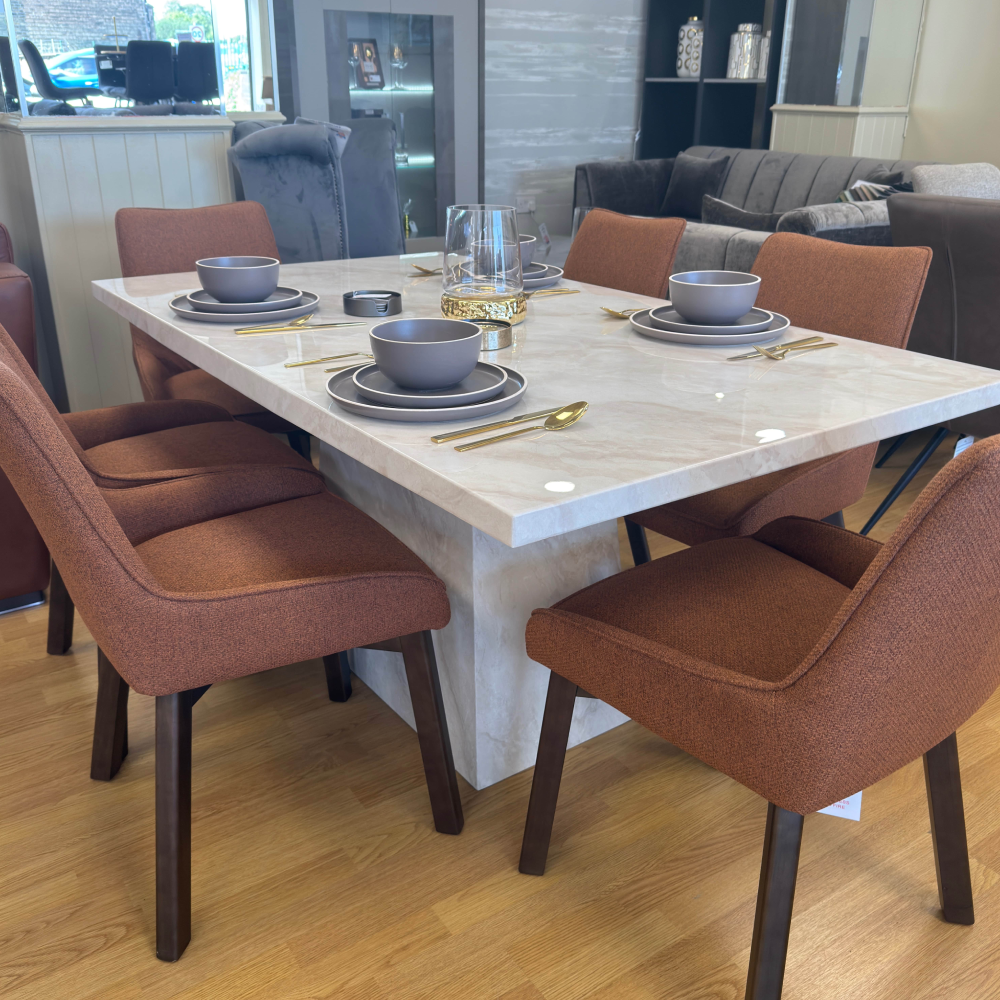 Oakwood Apollo Dining Table Set