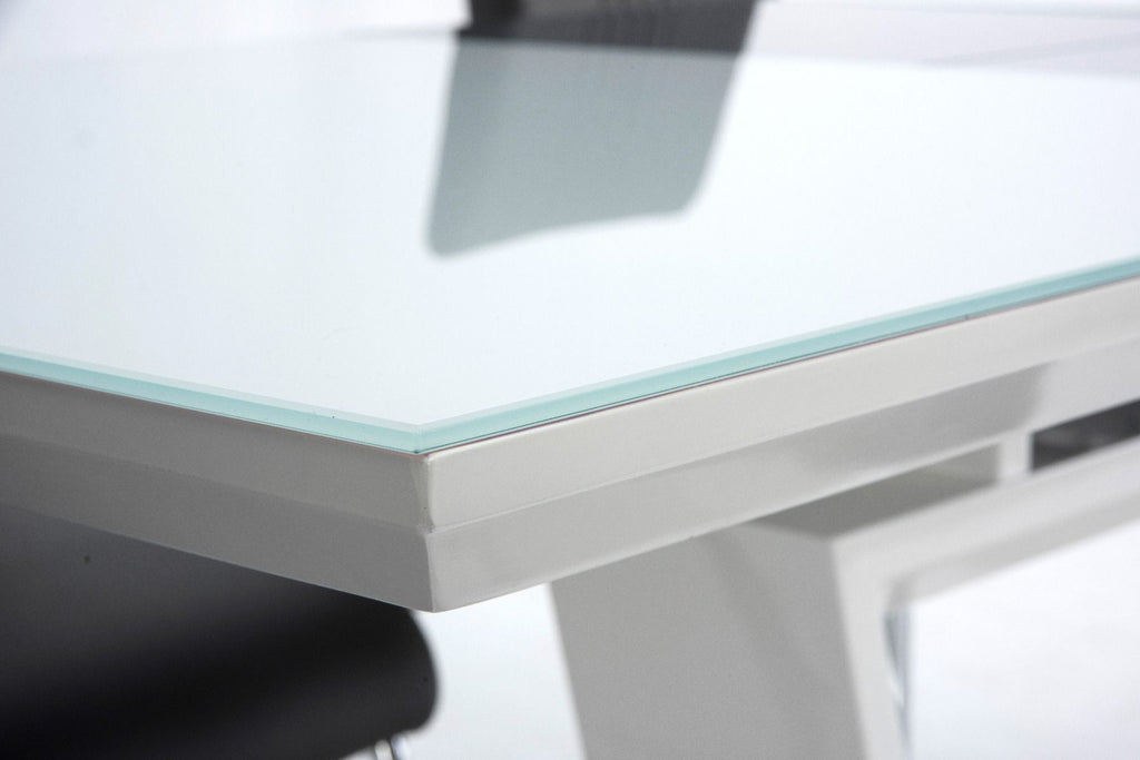 Oakwood Darlington 1.4m (+0.4m) Extending Dining Table - Grey Insert