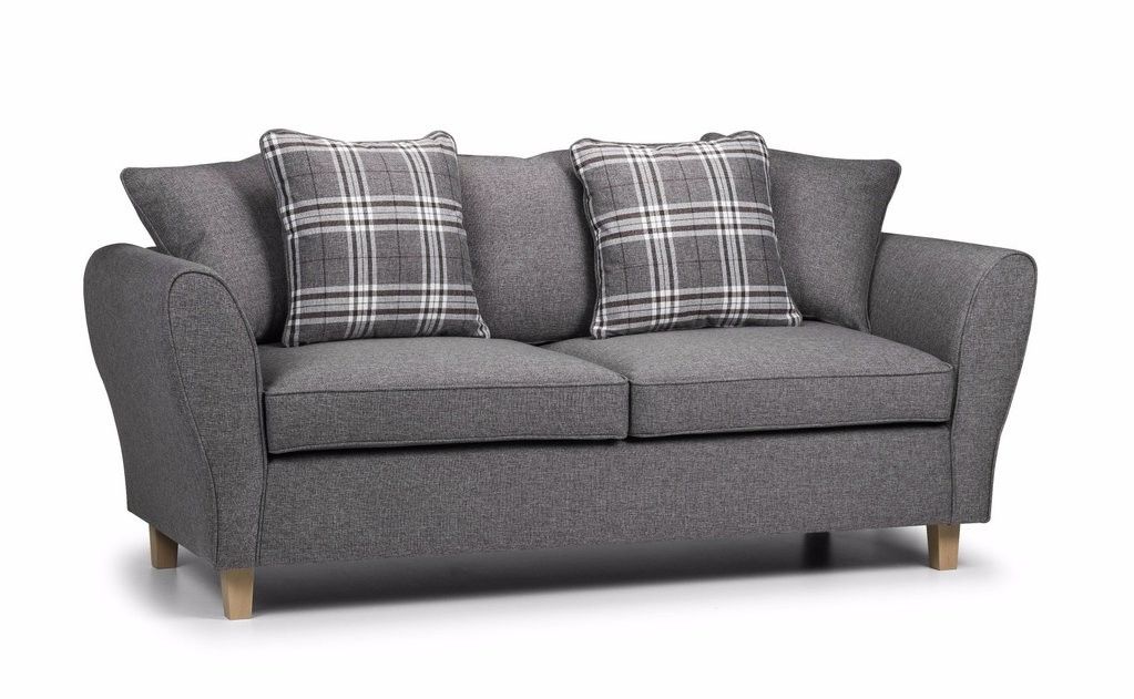 Oakwood Ashbourne Glenn Eagles Fabric Upholstered Sofa