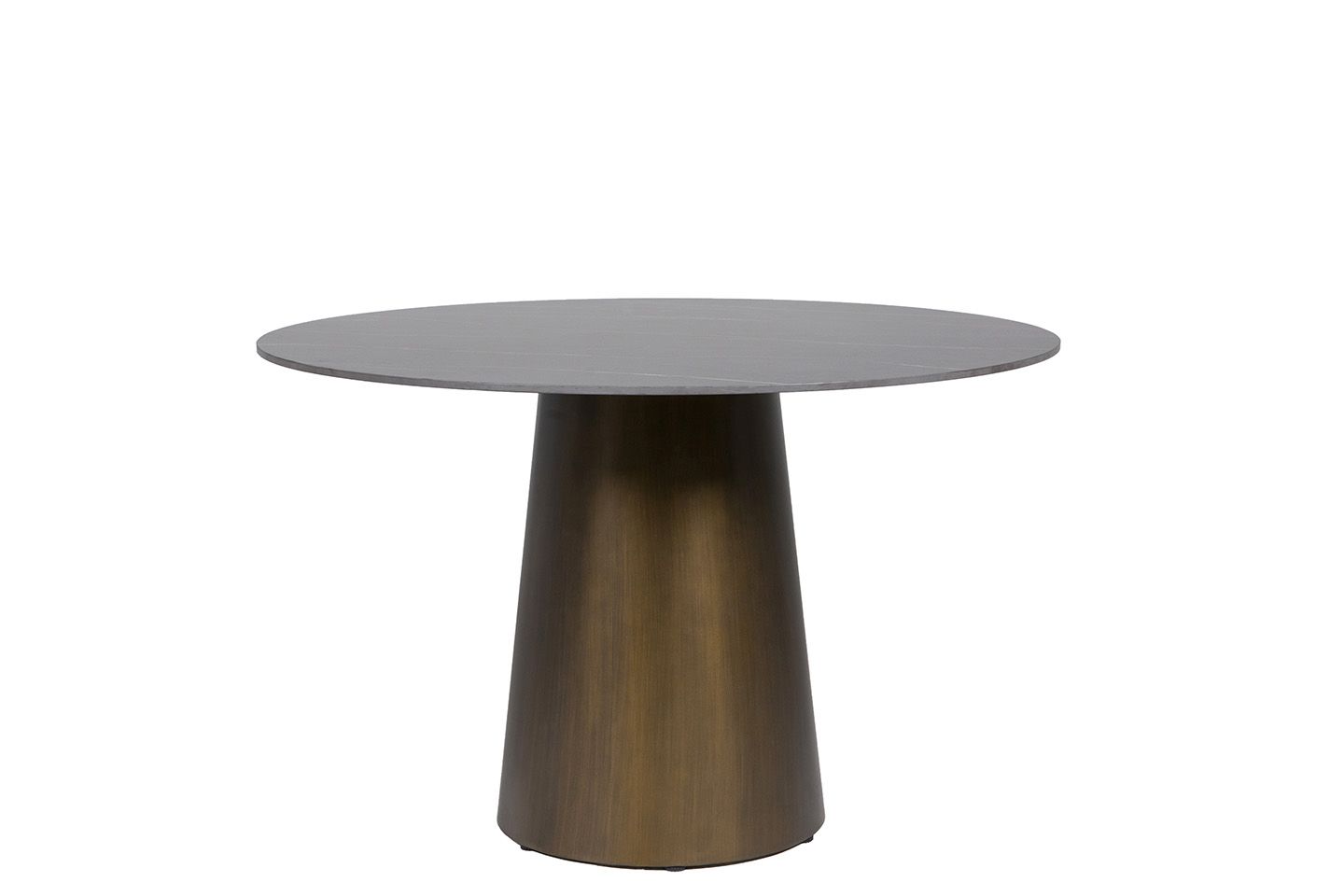 Oakwood Adam Black Sintered Stone Dining Table - 120CM