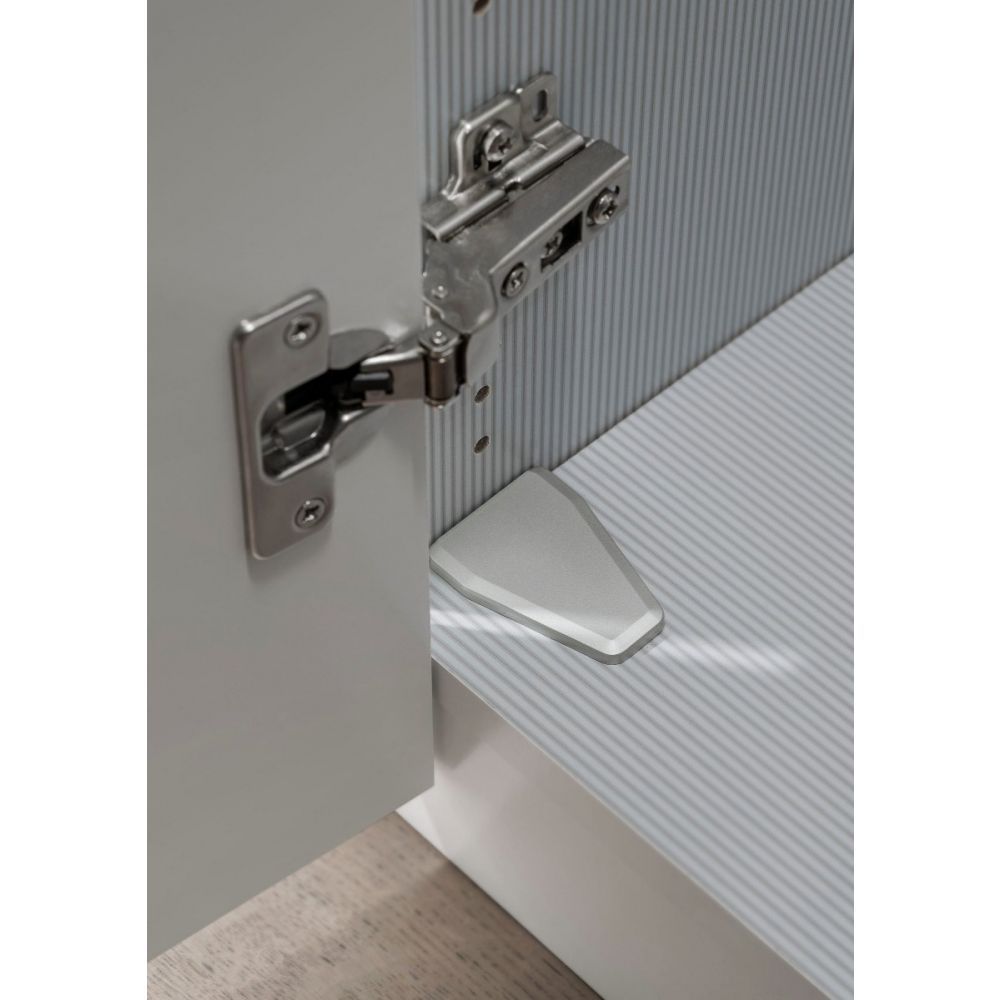 Oakwood Wiemann Lagos Graphite With Bianco Oak Front 4 Hinged Door Wardrobe