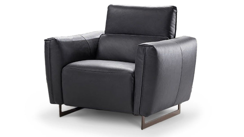 Oakwood Newtrend Concepts Italian Supreme Leather Baccarat 3 Seater Sofa