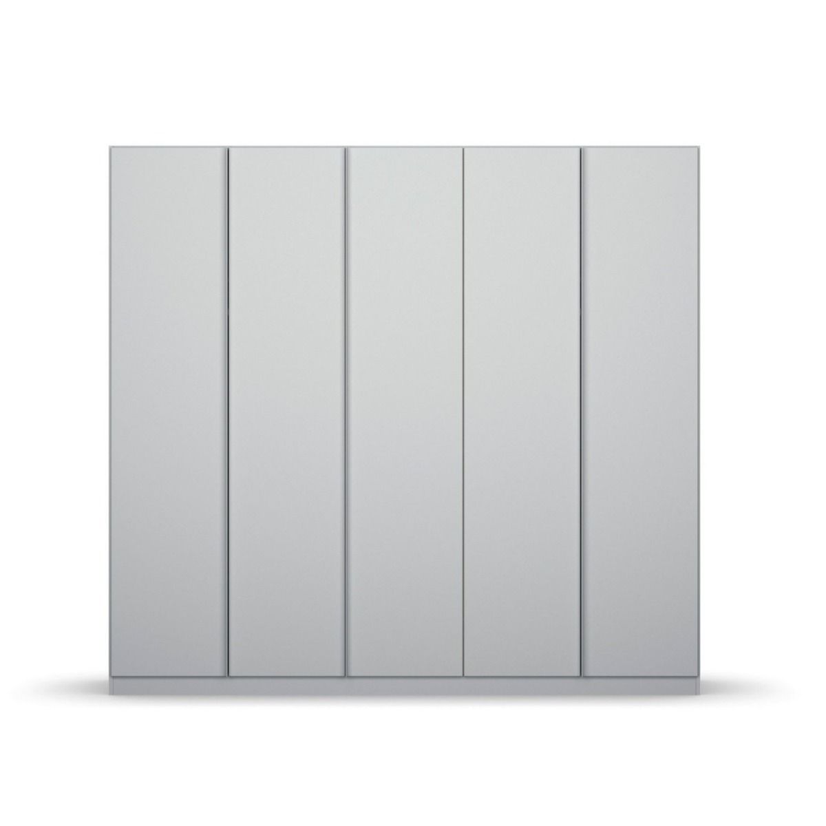 Oakwood Rauch Monostar Silk Grey 5 Door Hinged Wardrobe W226CM