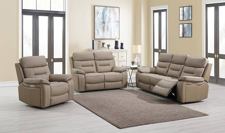 Oakwood Belgravia Power Recliner 3 Seater Sofa