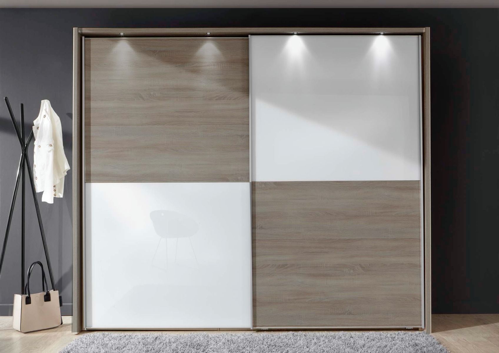Oakwood Wiemann Berlin 4 Panel Sliding Door Wardrobe