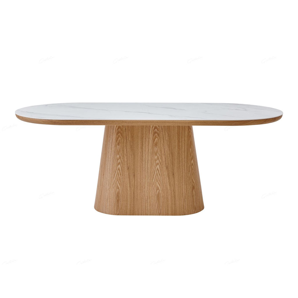 Oakwood Bianca Oval Dining Table