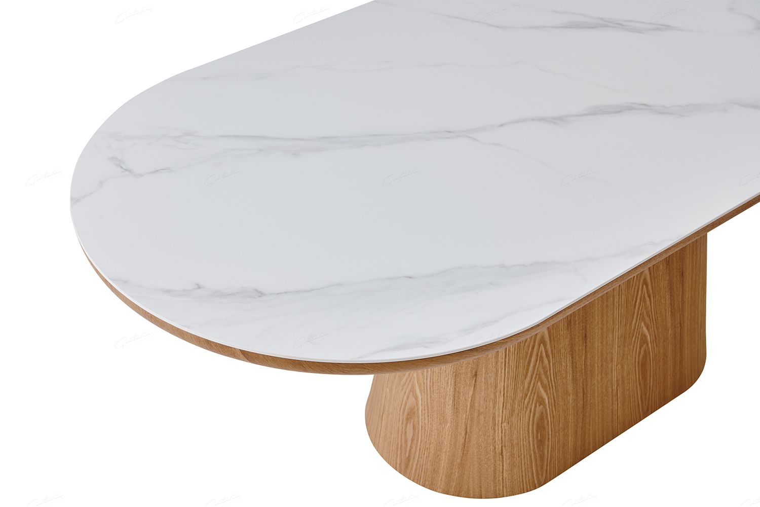 Oakwood Bianca Oval Dining Table