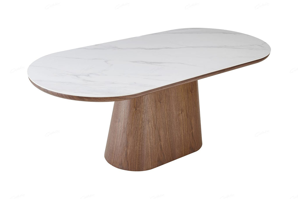 Oakwood Bianca Oval Dining Table