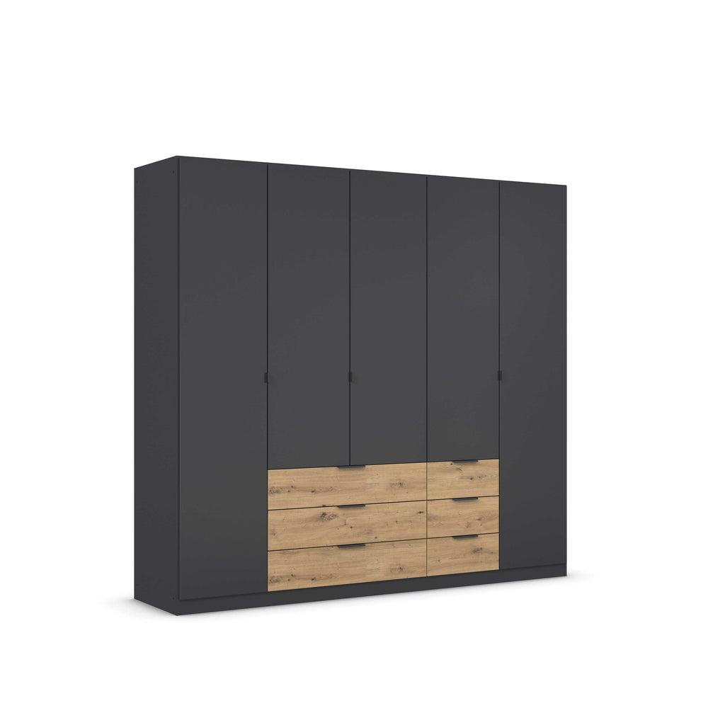 Oakwood Rauch Davoa 5 Door Hinged Wardrobe