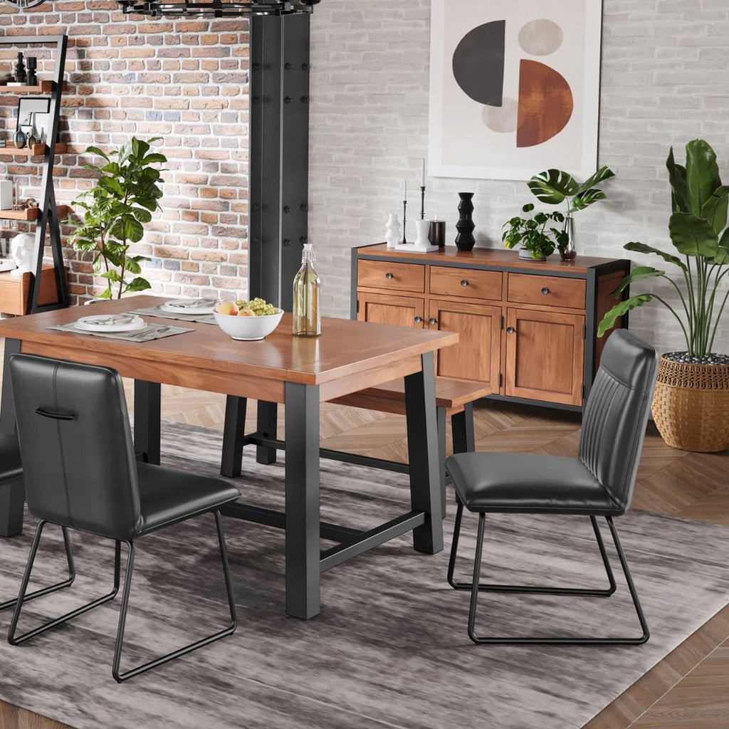 Oakwood DEW PU Leather Dining Chair
