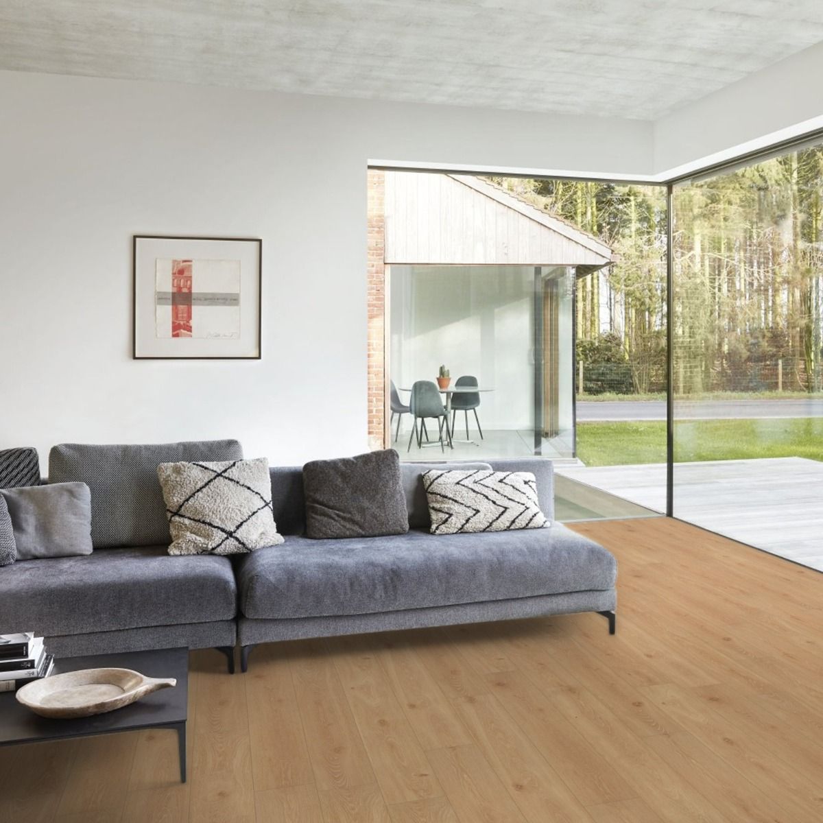 Oakwood Berry Alloc Ocean 8 V4 Laminate Flooring Bloom Warm Natural