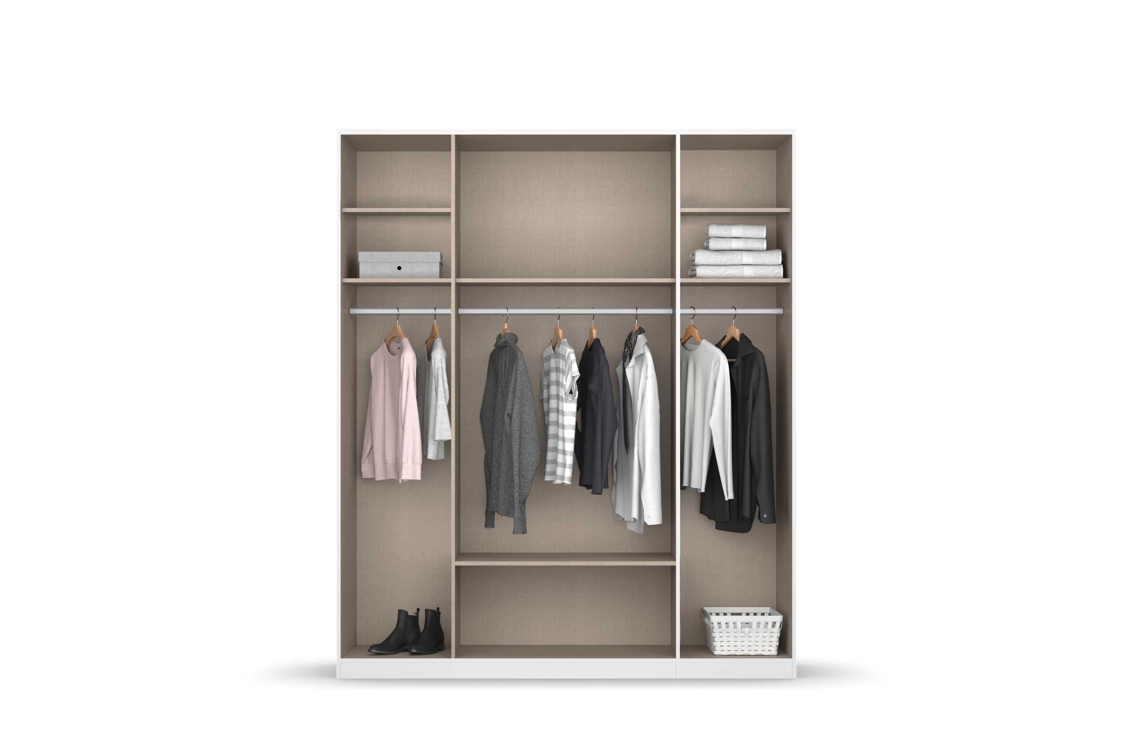 Oakwood Rauch Davoa 4 Door Hinged Wardrobe