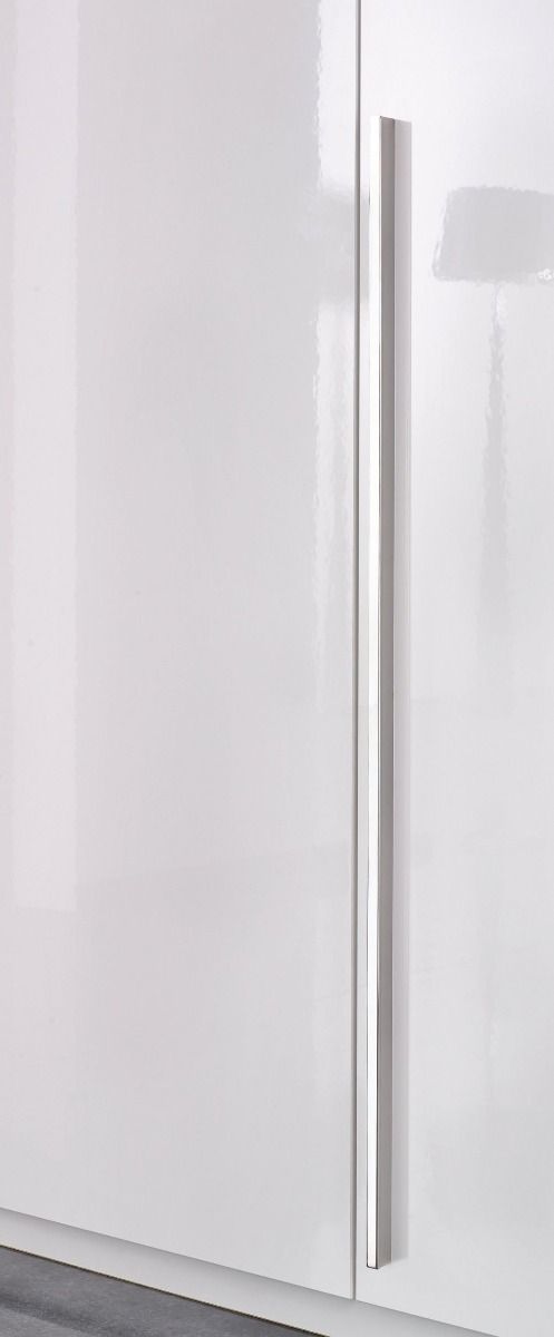 Oakwood Rauch Montclar 6 Door Hinged Combi High Gloss White Wardrobe with Premium Interior