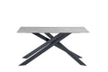 Oakwood Camilla 1.6m Rebecca Grey Sintered Stone Dining Table