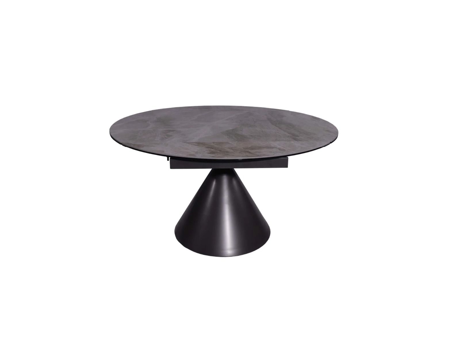 Oakwood Alphonse Matte Ceramic Extending Dining Table Grey - 135CM
