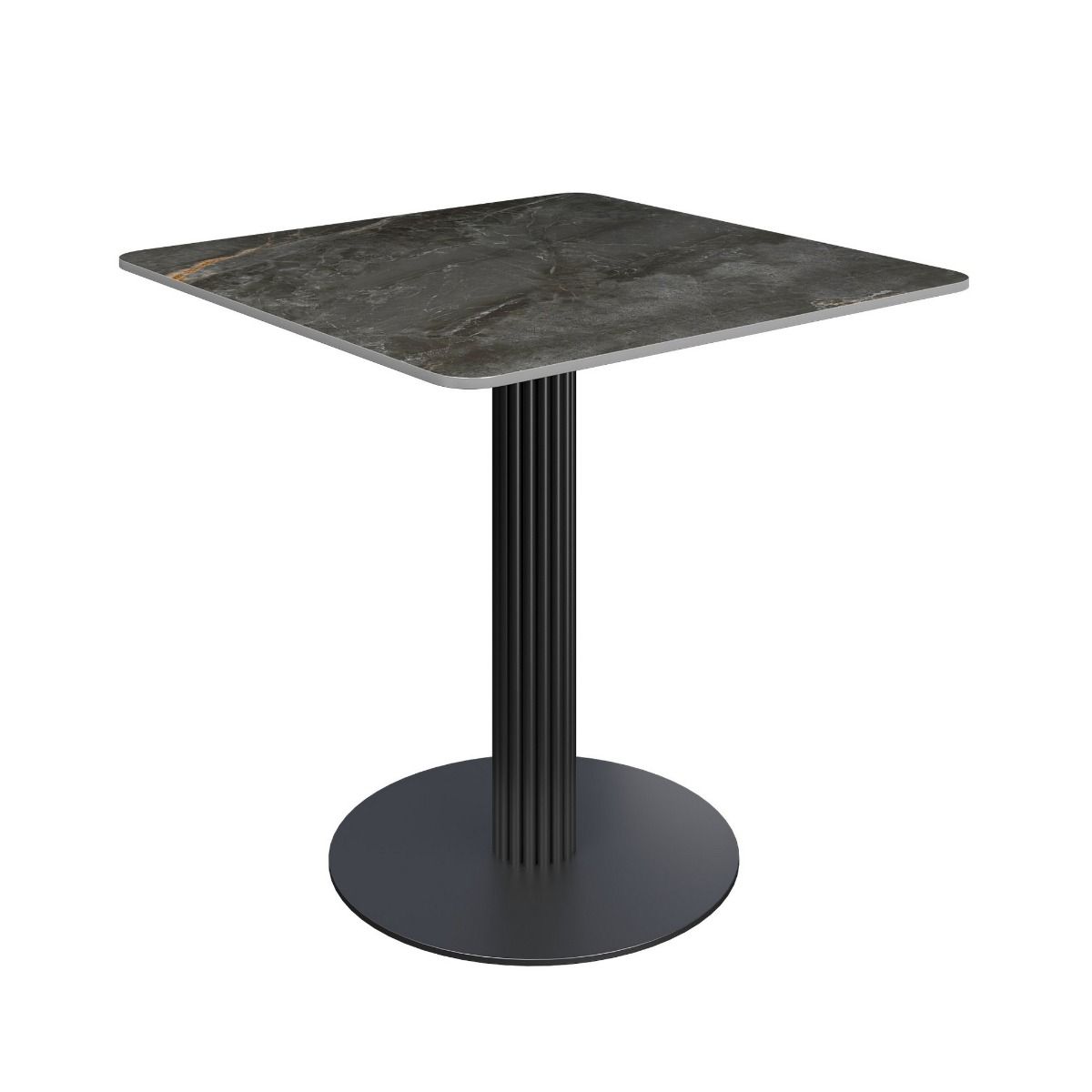 Oakwood Regalia Square Gloss Ceramic Dining Table
