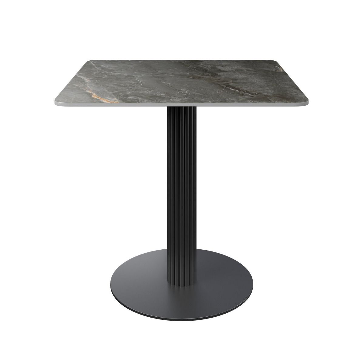 Oakwood Regalia Square Gloss Ceramic Dining Table
