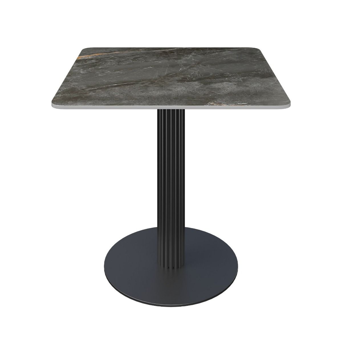 Oakwood Regalia Square Gloss Ceramic Dining Table