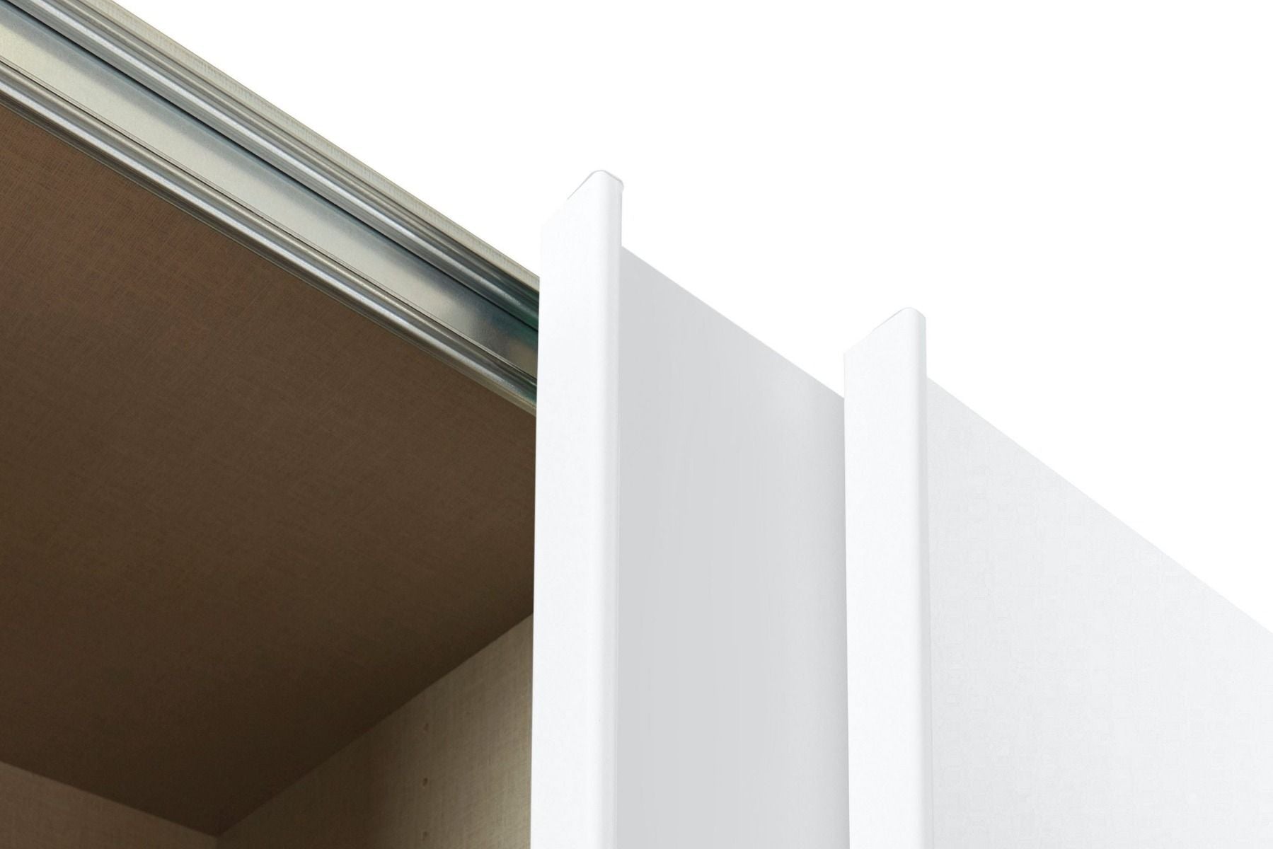 Oakwood Rauch Kulmbach Alpine White 3 Sliding Door Wardrobe 203CM Wide
