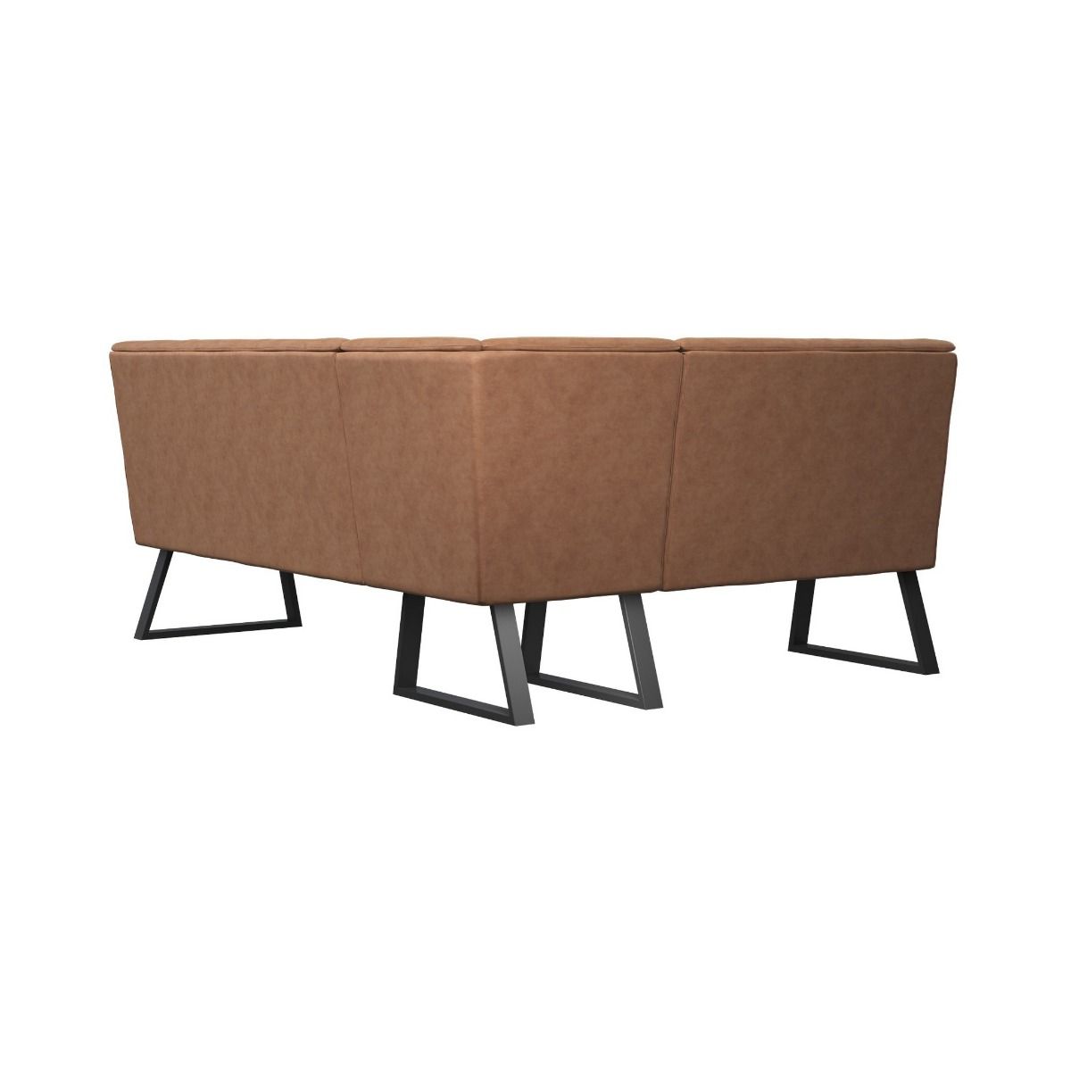 Oakwood Cerella Leather Corner Bench