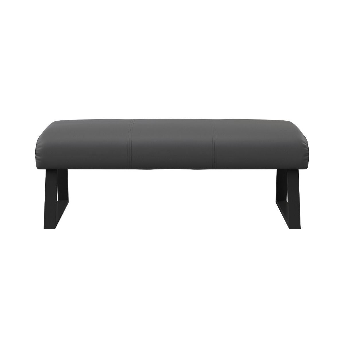 Oakwood Cerella Leather Backless Bench