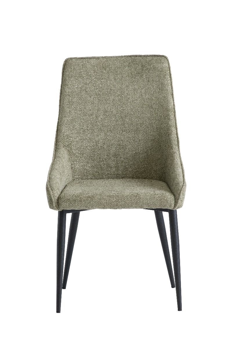 Oakwood Coral 1.8M Kass Gold Sintered Stone Dining Table with Charlie Dining Chair