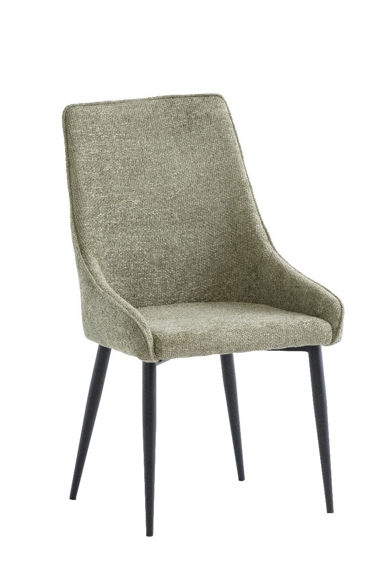 Oakwood Coral 1.8M Kass Gold Sintered Stone Dining Table with Charlie Dining Chair