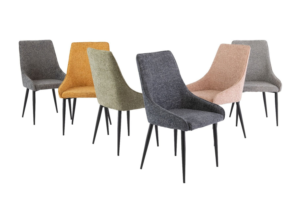 Oakwood 4 x Charlotte Dining Chair - Ash