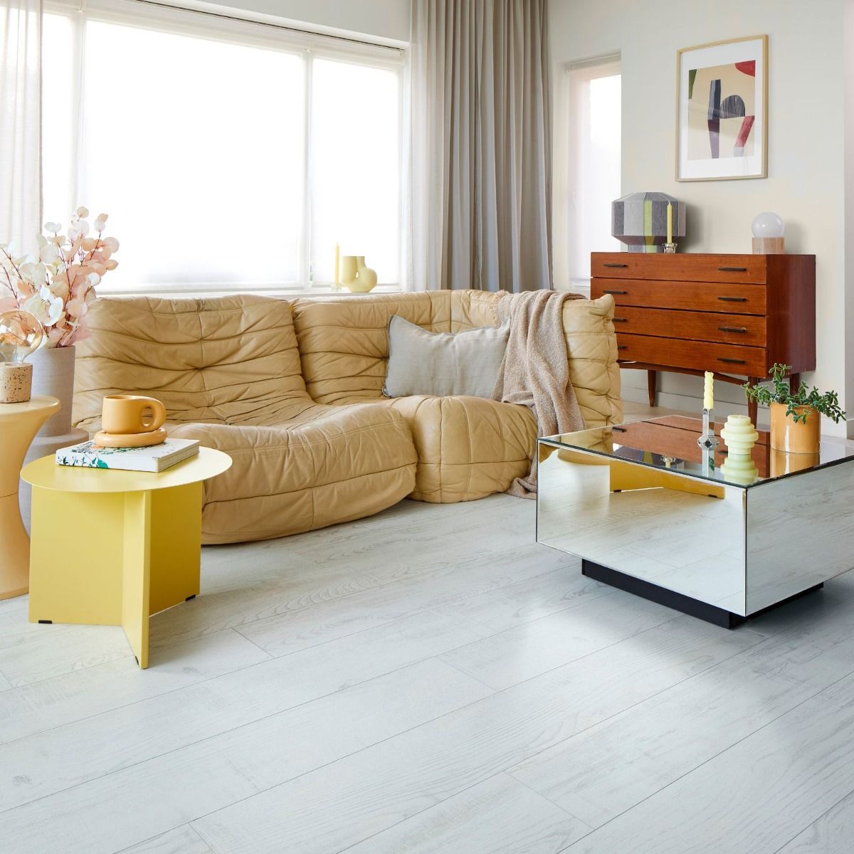 Oakwood Berry Alloc Ocean 8 V4 Laminate Flooring Chestnut White