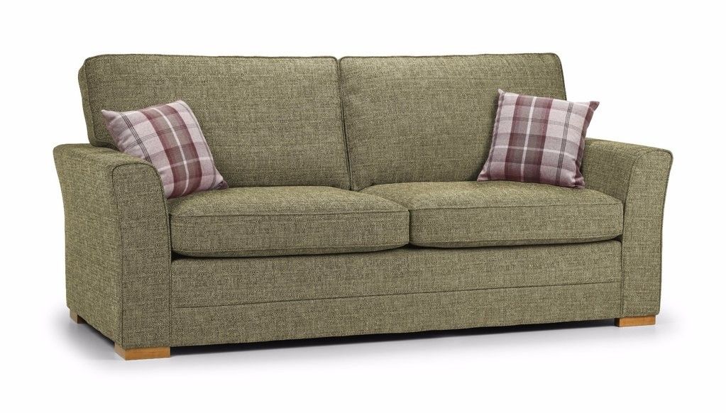 Oakwood Sofa Express Chilli 3 Seater Formal Back Fabric Sofa Set