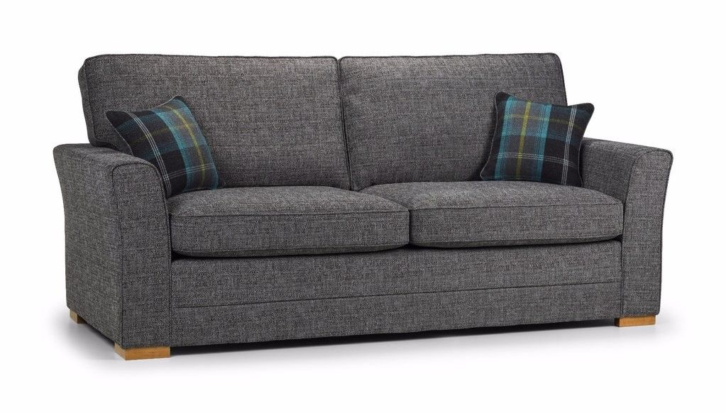 Oakwood Sofa Express Chilli 3 Seater Formal Back Fabric Sofa Set