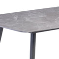 Oakwood Covella Grey Sintered Stone 1.6m Dining Table