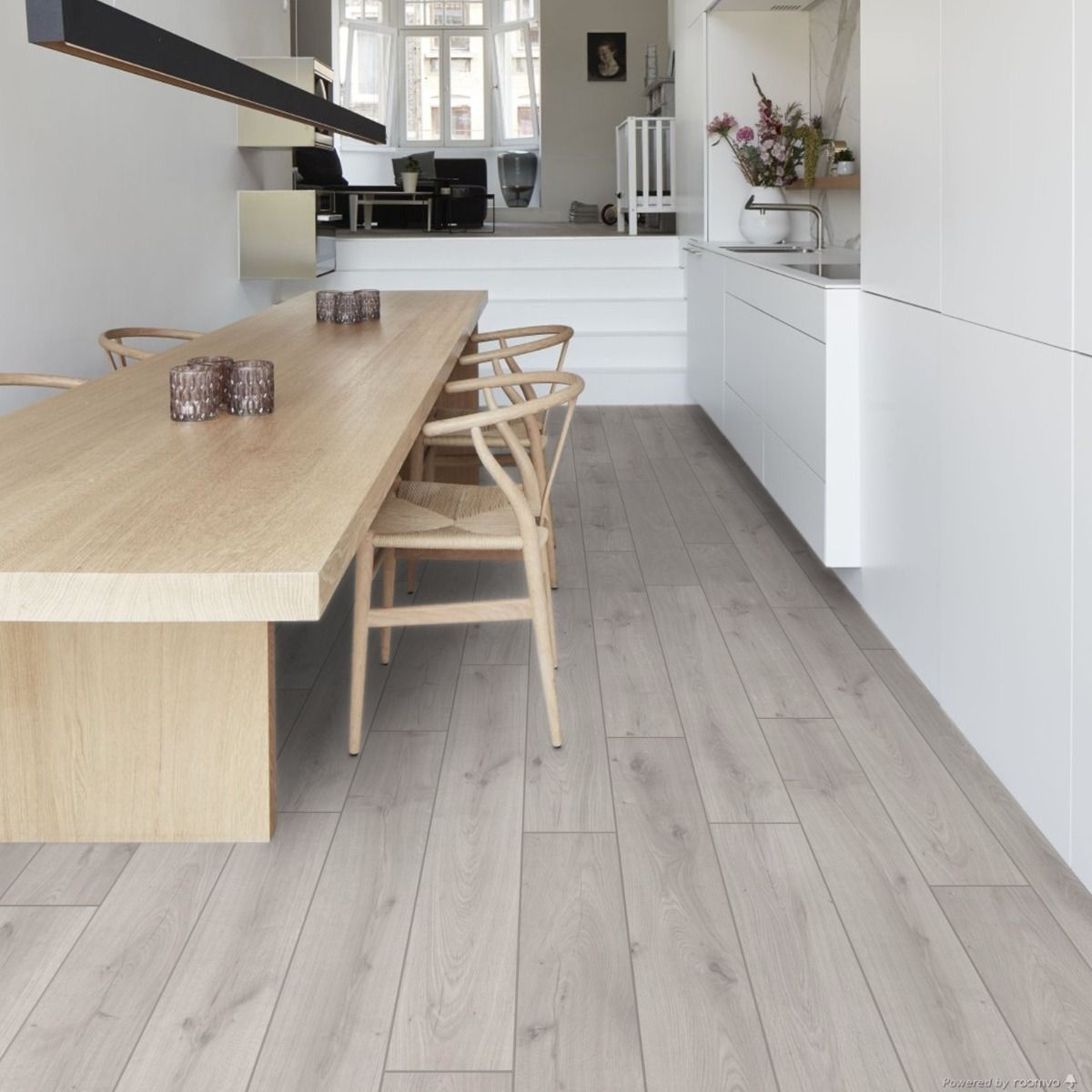 Oakwood Berry Alloc Ocean 8 V4 Laminate Flooring Crush Light