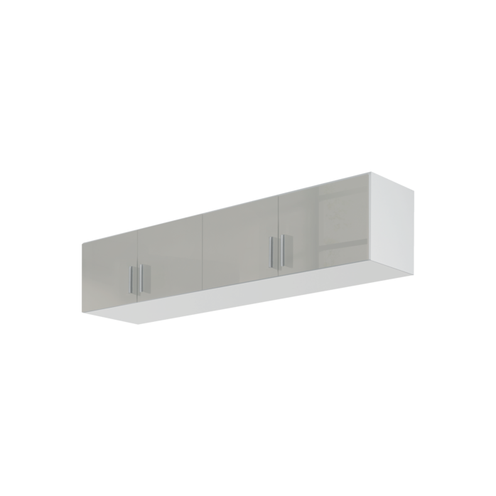 Oakwood Rauch Celle 4 door hinged combi wardrobe with top drawers - 249 Height