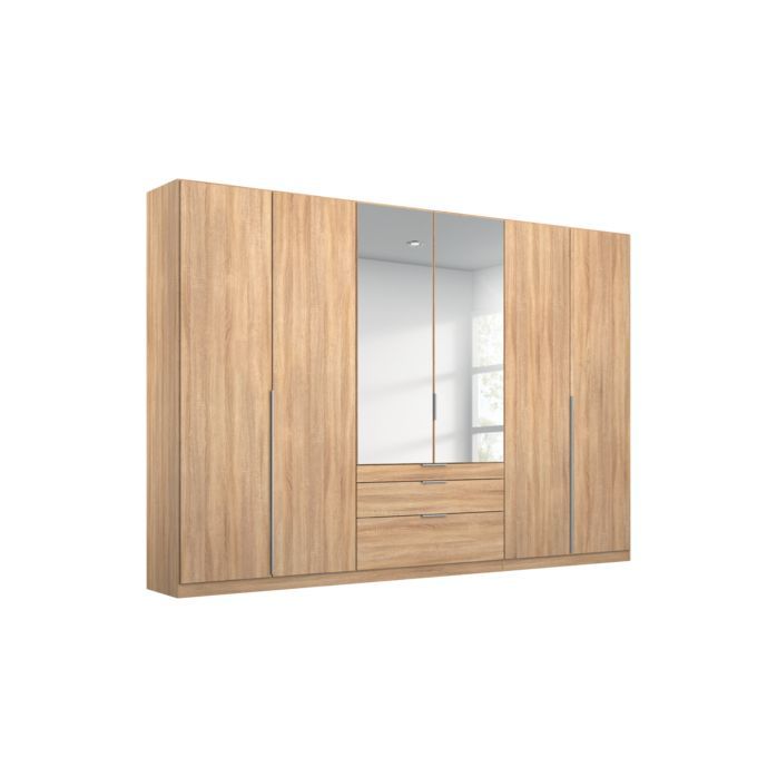 Oakwood Rauch Alabama combi Wardrobe - Matt Finish - All Sizes