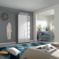 Oakwood Rauch Alabama Mirror 2 Door Hinged Wardrobe