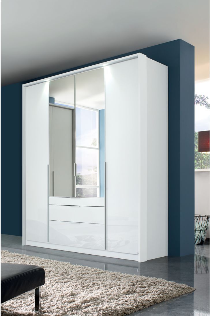 Oakwood Rauch Alabama combi Wardrobe - Matt Finish - All Sizes