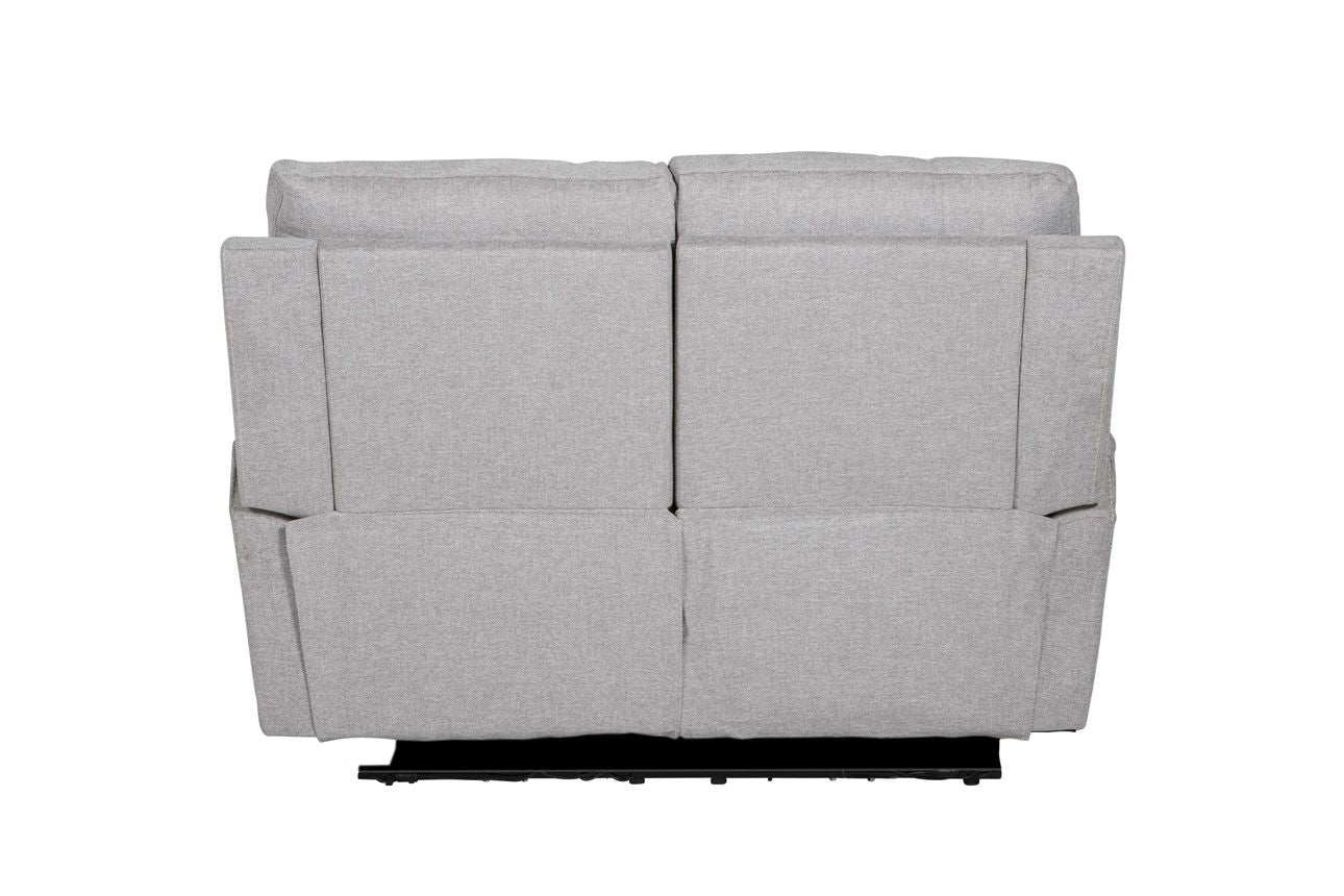 Oakwood Cyrus 3 Seater Natural Fabric Electric Recliner Sofa With Charging Consoles