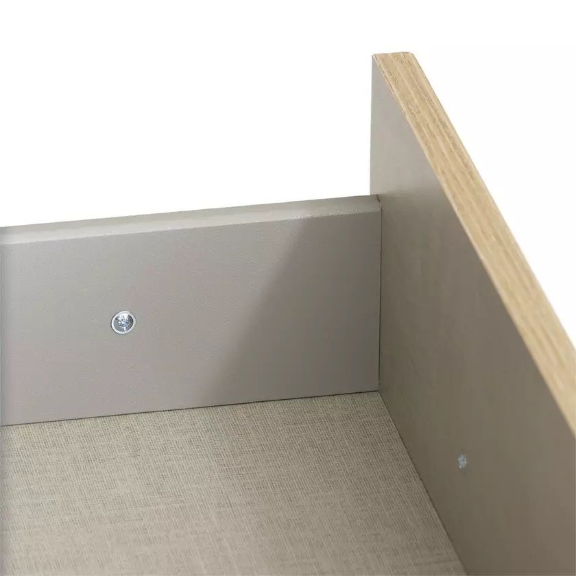 Oakwood Rauch Celle Extra 2 Doors 4 Drawers High Gloss Hinged Wardrobe