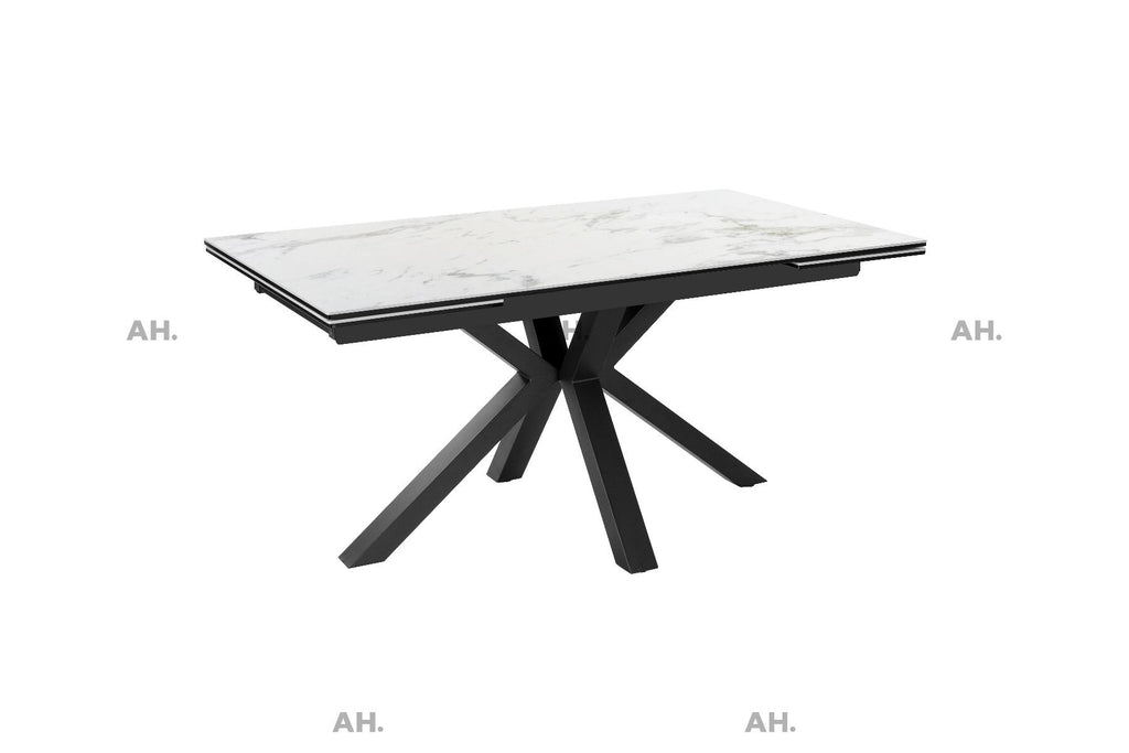 Oakwood Phoenix Ceramic Ext Dining Table With Cambridge Dining Chairs