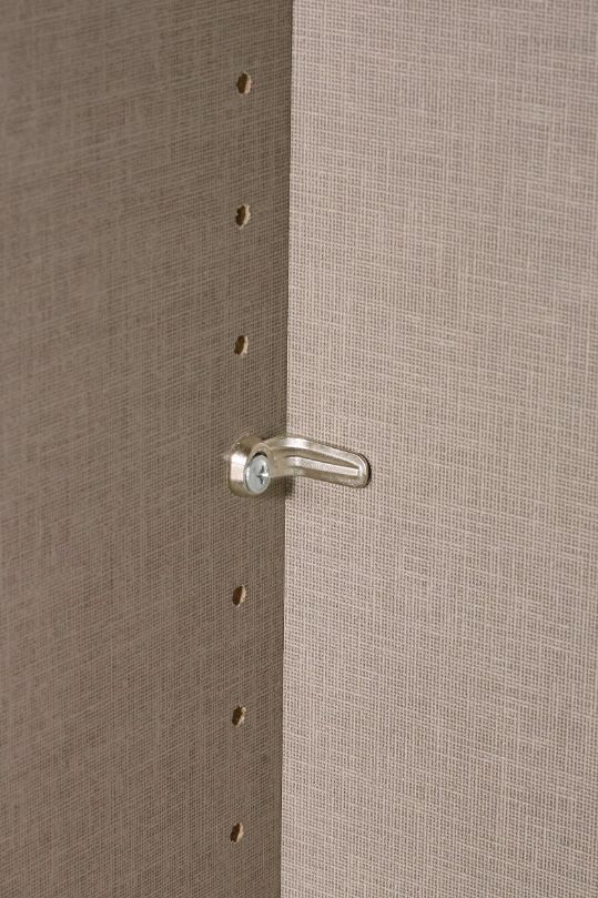 Oakwood Rauch Purisma Silk Grey 6 Door Hinged  Combi Wardrobe