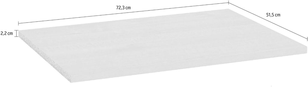 Oakwood Wiemann Wooden Shelf - Set of 3 Shelves