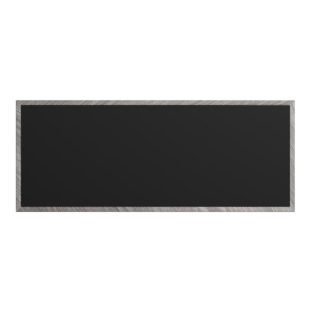 Oakwood Lumista Black Glass Console Table