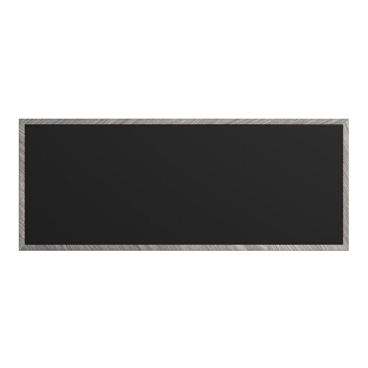 Oakwood Lumista Black Glass Console Table