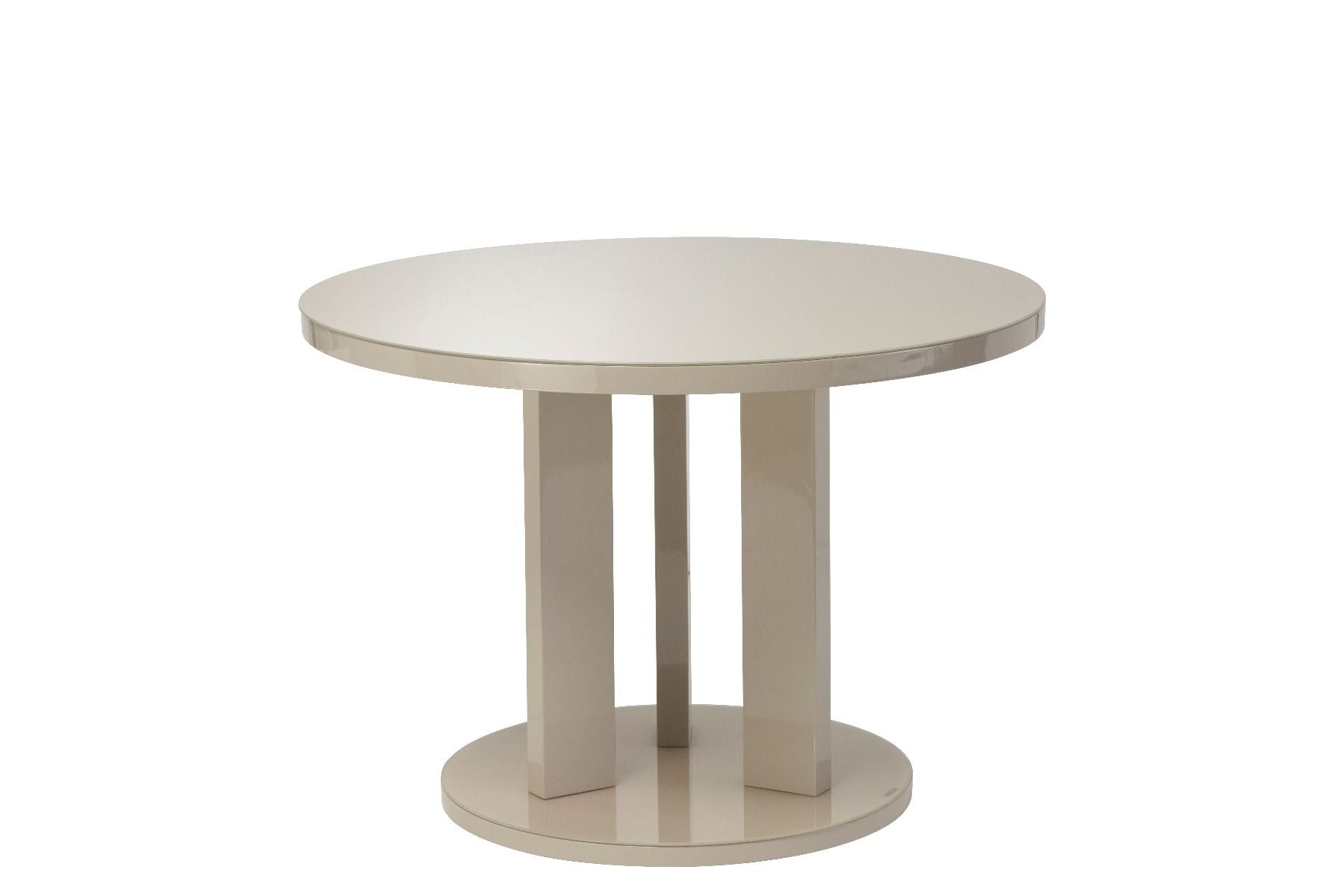 Oakwood Ellia Latte 1.07m Round Dining Table