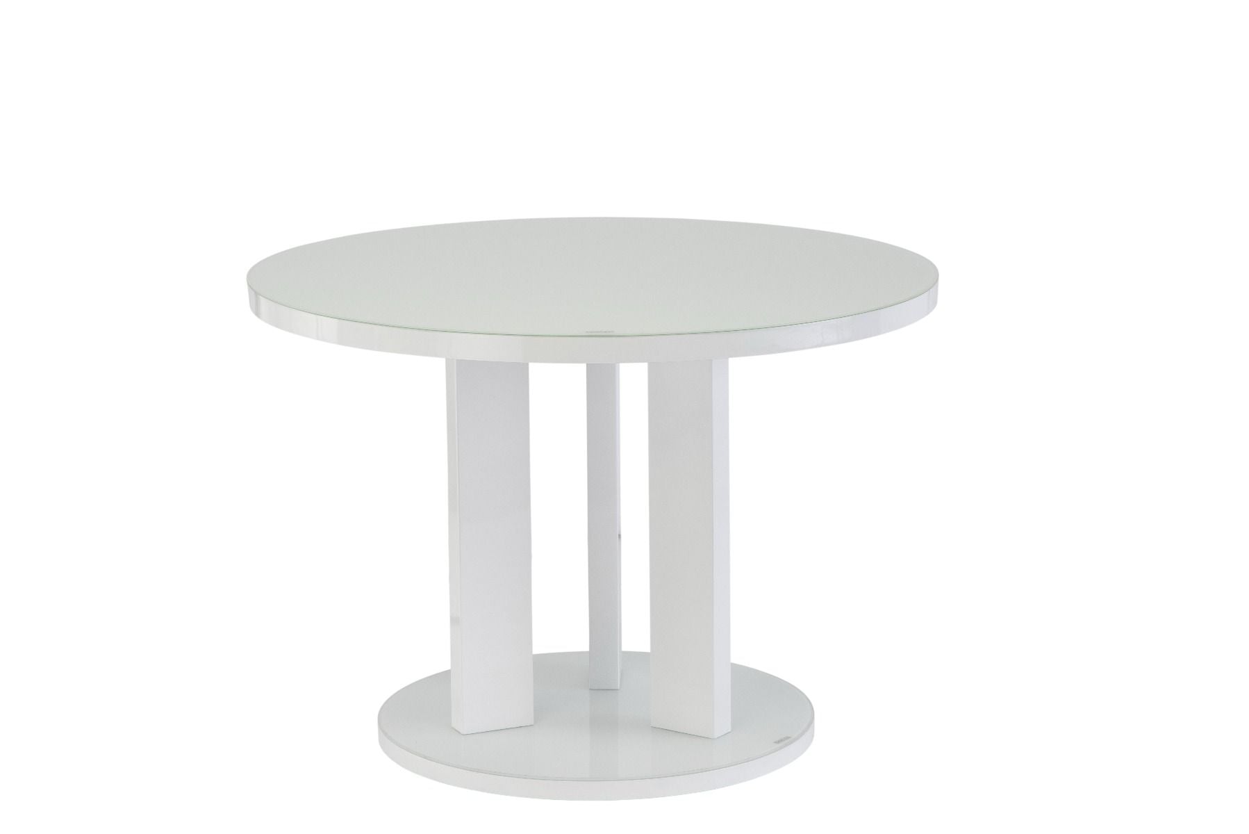 Oakwood Ellia White 1.07m Round Dining Table