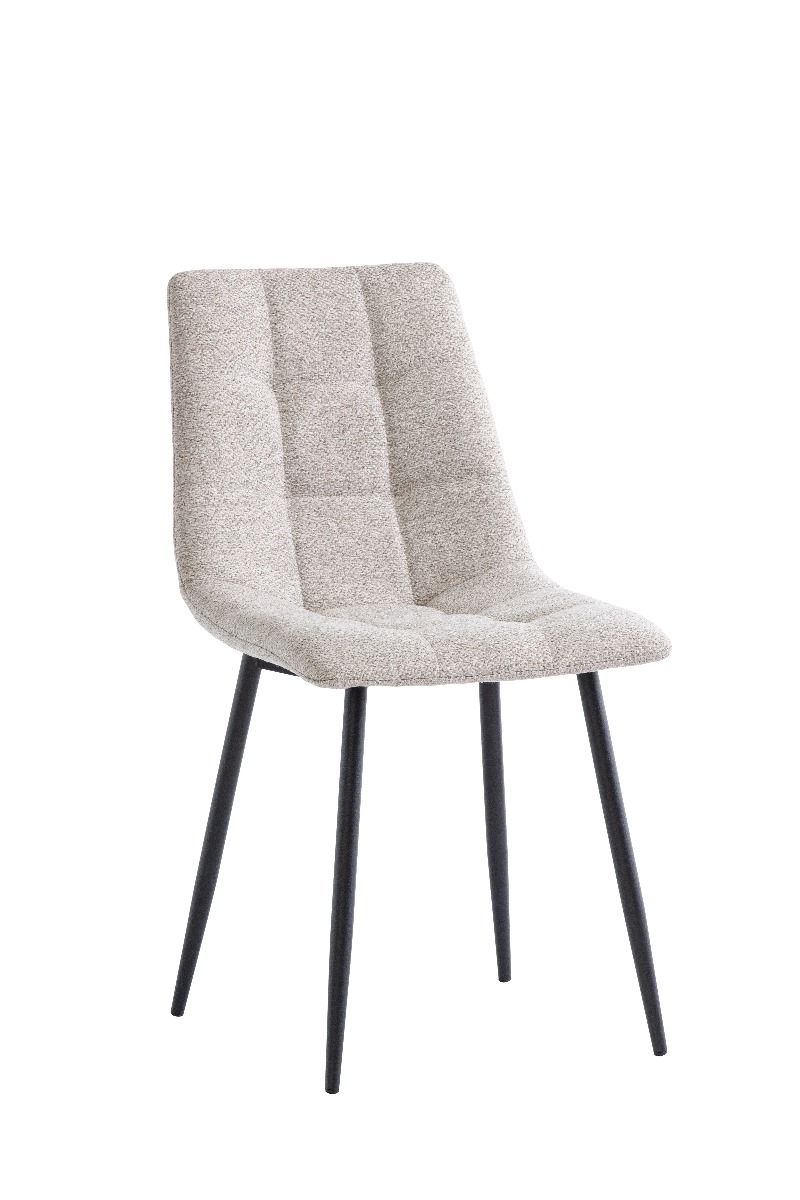 Oakwood Asme Fabric Dining Chairs - linen