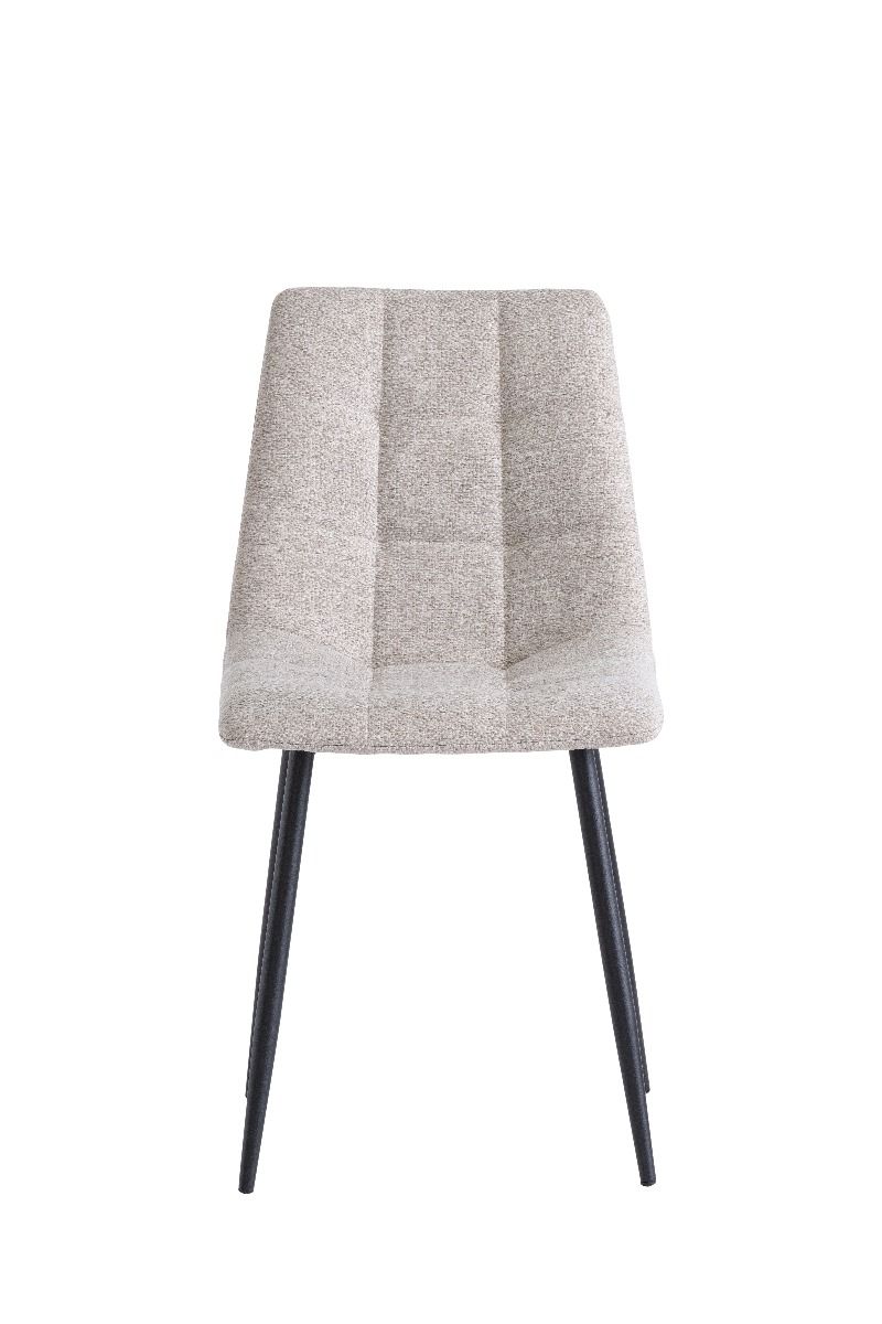 Oakwood Asme Fabric Dining Chairs - linen