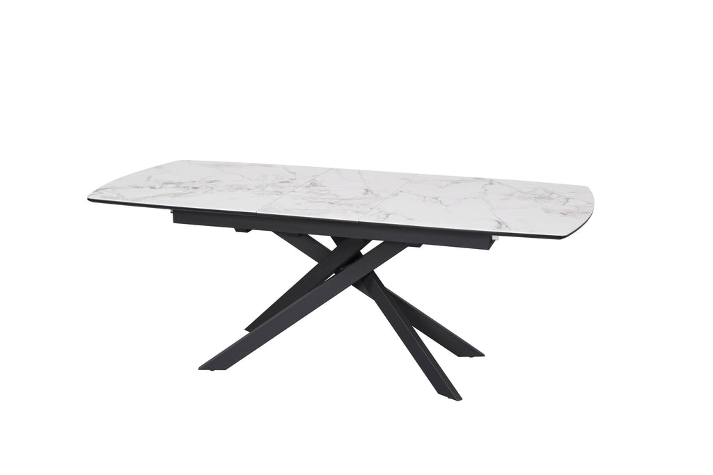Oakwood Linara Ceramic Extending Dining Table Set